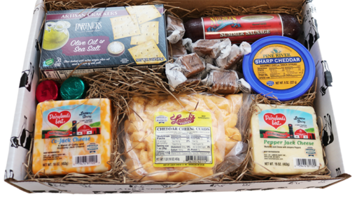 Dairyland Classic Cheese Box from Lamers Dairy