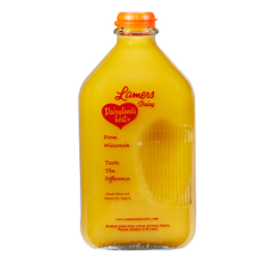 orange juice, lamers dairy