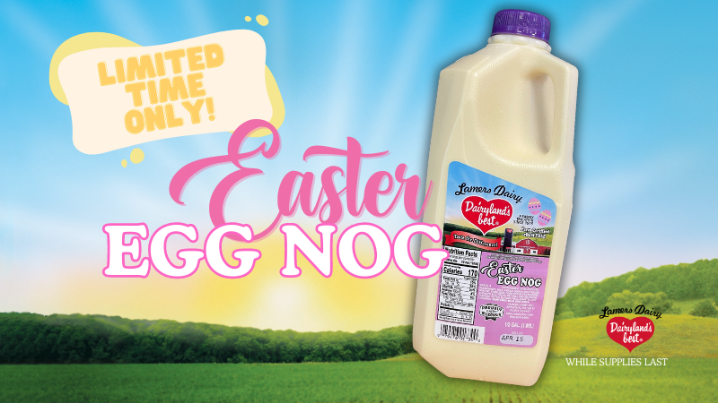 Lamers Dairy releases Easter Eggnog for a limited time only