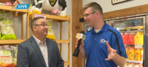 WFRV Channel 5 interviews Mark Lamers during June Dairy Month