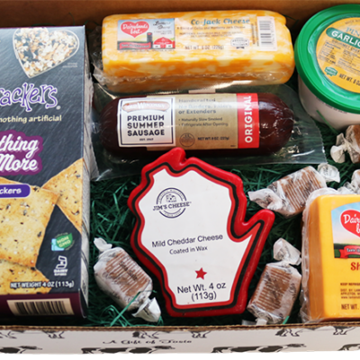 Wisconsin's Welcome Cheese Box from Lamers Dairy