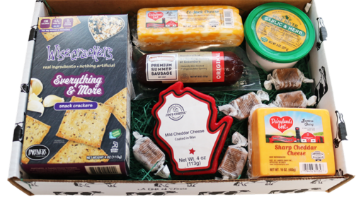 Wisconsin's Welcome Cheese Box from Lamers Dairy