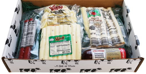 Stringing You Along Cheese Box from Lamers Dairy