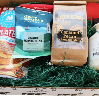 Rise and Grind gift box from Lamers Dairy