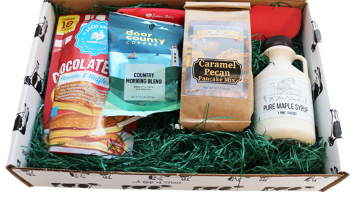 Rise and Grind gift box from Lamers Dairy